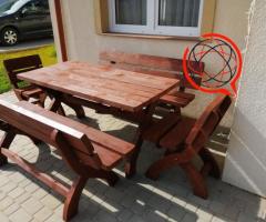 MEBLE ogrodowe na tarasy itp - komplety producent