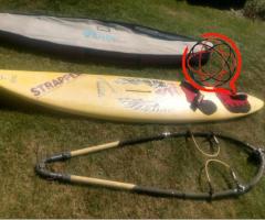 deska windsurfingowa x2 i 3x żagle - polecam