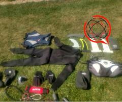 Deska windsurfingowa x2 i 3x żagle