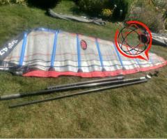 Deska windsurfingowa x2 i 3x żagle