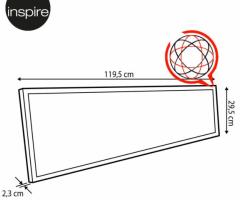 Panel LED Gdańsk biały 30 x 120 cm 5400 lm Inspire