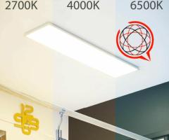 Panel LED Gdańsk biały 30 x 120 cm 5400 lm Inspire