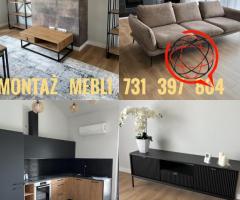 Montaż mebli składanie skręcanie mebli Warszawa i okolice