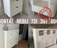 Montaż mebli składanie skręcanie mebli Warszawa i okolice