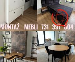 Montaż mebli składanie skręcanie mebli Warszawa i okolice
