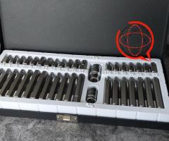 NOWY ZESTAW BITÓW IMBUS (HEX), TORX, SPLINE 40el. KD10220 KRAFT&DELE