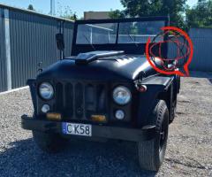 Jeep Austin Champ 1958r. na PL rejestracji