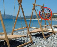 Huśtawki i leżanki plaża i inne