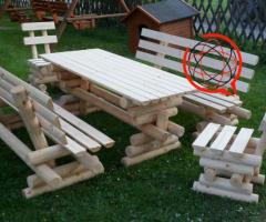 Komplet ogrodowy na tarasy altany knajpy itp
