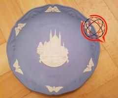 Talerz Wedgwood, Christmas 1989, Winchester Cathedral