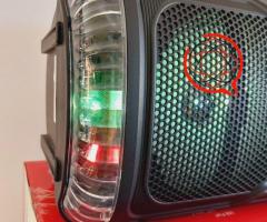 Głośnik karaoke z mikrofonem, Bluetooth i tubą
