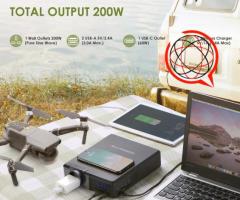 PowerBank Generator prądu Ładowarka indukcyjna Gniazdo 230v NOWY