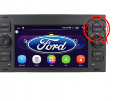 RADIO DO FORD ANDROID 12,GPS,WIFI,USB,BT.