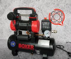 MINI Kompresor Dwutłokowy BOXER BX-1015 - 15L, Bezolejowy, Moc 2.4KM, 55L/min - 470x185x415