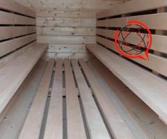 Sauna ogrodowa - nowa