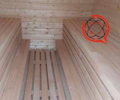 Sauna ogrodowa - nowa