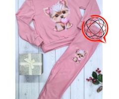 DRES ZE SZCZENIACZKIM CIENKI POLAR