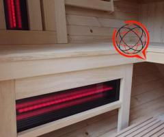 Sauna INFRA + piec 9kW
