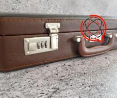 NOWOCZESNY I ELEGANCKI ZESTAW SZTUĆCÓW ZE STALI SZLACHETNEJ 72 EL. W SKÓRZANEJ WALIZCE