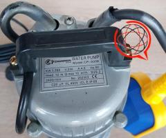 POMPA ZANURZENIOWA Z PŁYWAKIEM DO WODY 3150W