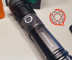 LATARKA XHP90 TAKTYCZNA BARDZO MOCNA LED ZOOM USB SZPERACZ