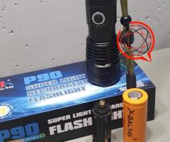 LATARKA XHP90 TAKTYCZNA BARDZO MOCNA LED ZOOM USB SZPERACZ