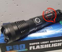 LATARKA XHP90 TAKTYCZNA BARDZO MOCNA LED ZOOM USB SZPERACZ