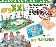 EKO GRY XXL dla dzieci OZE - czyste powietrze, energia, woda - ekologiczne gry