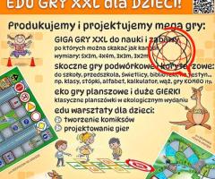 EKO GRY XXL dla dzieci OZE - czyste powietrze, energia, woda - ekologiczne gry