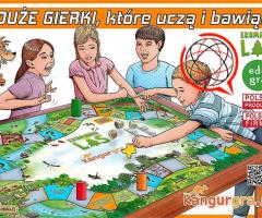 EKO GRY XXL dla dzieci OZE - czyste powietrze, energia, woda - ekologiczne gry
