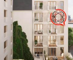 Poznań – Stare Miasto – kawalerka 26,6 m² z balkonem w nowej kamienicy – REZERWACJA