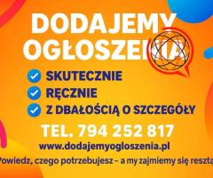Zareklamuj się w całej Polsce lub lokalnie - ogłoszenia na setkach portali