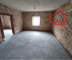 Dom na obrzżach wioski pod lasem