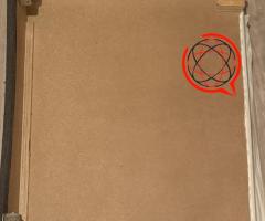 Fotel z funkcją łóżka rozkładanego z pojemnikiem na pościel