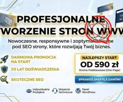 Strona internetowa już od 590 zł - BEZ PRZEPŁACANIA! + DODAWANIE OGŁOSZEŃ