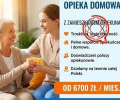 Oferujemy całodobową opiekę seniora z zamieszkaniem / Firma
