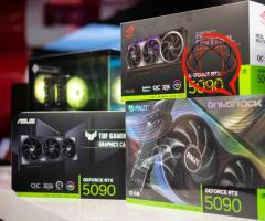 GeForce  RTX 5090 , RTX 5080, RTX 5070 Ti , RTX 5070 , RTX 4090 , RTX 4080 Super,  RTX 4080 , RTX 40