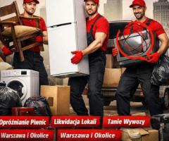 OPRÓŻNIANIE MIESZKAŃ WARSZAWA | WYWÓZ MEBLI, GABARYTÓW, AGD –