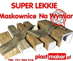 MASKOWNICE na wymiar - belki dekoracyjne DREWNOPODOBNE