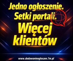 Jedno ogłoszenie. Setki portali. Więcej klientów