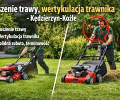 Koszenie trawy i wertykulacja trawnika  Kędzierzyn-Koźle
