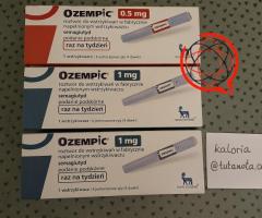 Ozempic w 3 dawkach. Oryginał NIE zammiennik!