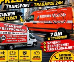 Przeprowadzki i Tragarze 24/7 Warszawa | Bez naciągania! Od 150 zł | FAIRPLAY
