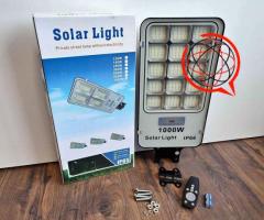 Lampa solarna uliczna 1000w czujnik ruchu i zmierzchu