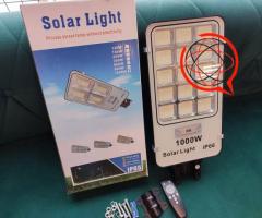 Lampa solarna uliczna 1000w czujnik ruchu i zmierzchu