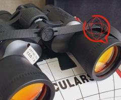 Lornetka myśliwska 7x50, pokrowiec + dodatkowe nakładki