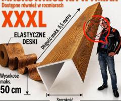 Belki drewnopodobne Plastmaker - dekoracja z charakterem