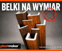 Belki drewnopodobne Plastmaker - dekoracja z charakterem