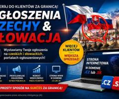 Dotrzyj z ofertą do Czech i na Słowację przez ogłoszenia