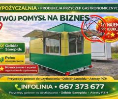 Wypożyczalnia - produkcja przyczep gastronomicznych